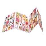 10 Pacotes De Adesivos Vintage Com Carimbos Decorativos 800 Peças