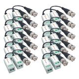 10 Par Video Balun Passivo Cftv