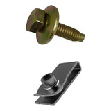 10 Parafuso 10 Porca Rápida U 5 16 Fixador Paralama F 1000