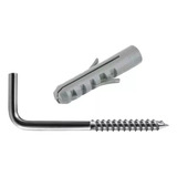 10 Parafuso L Escapula Zincado 10mm Bucha Com Nota Fiscal