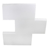 10 Parede Muro De Isopor 100x50 Divisória Divisor Decoração