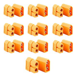 10 Pares Conectores Plug De Energia Xt60 Amarelo Macho fêmea