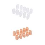 10 Pares De Kit De Alívio De Calos Ou Dedos De Silicone Para Homens E Mulheres Luvas De Dedo Do Pé E Almofadas De Milho