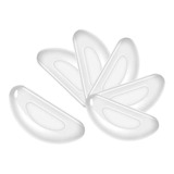 10 Pares Plaqueta Adesiva Silicone Nariz Óculos Cola 3m