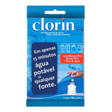 10 Pastilhas Purificadora Clorin 10 Litros Água Potável