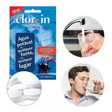 10 Pastilhas Purificadora De Água Clorin Purifica Até 10l