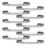 10 Pç Puxador Para Armario Itatiaia Criativa 160mm Cromado
