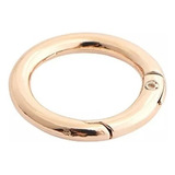 10 Pcs Argola Mosquetão Articulada 4 24mm Dourada