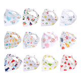 10 Pcs Babador Bandana Menino Menina