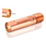 10 Pcs Bico Contato 0 8 X 25mm Tocha Mig Sem Gás