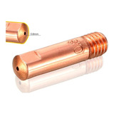 10 Pcs Bico Contato 0 8 X 25mm Tocha Mig Sem Gás