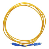 10 Pçs Cordão Óptico Simplex Monomodo Sc upc sc upc 9 125 2m
