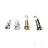 10 Pçs Fio Chapeamento De Níquel Acessórios Automáticos Da Máquina De Lavar Roupa Válvula De Drenagem Puxar Gancho Mola Torre Primavera Size 10pcs Color C 