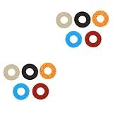 10 Pcs Lidar Com Anel De Buffer Portafiltro Pé De Cabra Balancim Almofada Flexível Tampa Do Joystick Cobertura Flexível Material De Jogo Anel Protetor Ferramenta Precisão Esponja