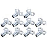10 Pcs Ventilação Radiador De Água Quente Válvula Do Radiador Conexões De Ar Ferramenta De Reparo Multifuncional Válvula De Purga Do Radiador Kit Liga De Zinco Manga