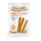 10 Pct Palito De Madeira Abaixador De Língua 100 Uni Talge