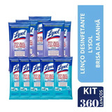 10 Pcte Lysol 5 Brisa Da Manhã Pcte 5 Frescor Marinho