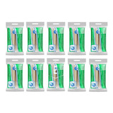 10 Pcts Abaixador De Lingua C 100 Unidades Palito Madeira