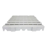 10 Peça Estrado Plástico 50x50 X 4 5 Pallet Deck Forração