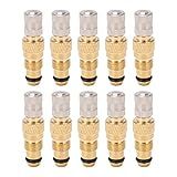 10 Peças Bronze Antiferrugem Trator Ar Líquido Válvulas Haste Da Válvula De Pneu TR218A CH3 Núcleo Carcaças Substituição