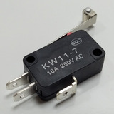 10 Peças   Chave Micro Switch Kw11 7 2 3t 29mm Com Roda