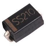 10 Peças Ci Diodo Ss210 Sr2100 Sb2100 100v 2a Smd