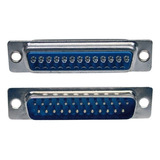 10 Peças Conector Db25 Macho Capa Kit Curto Pt Promoção