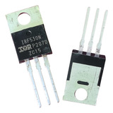 10 Peças Irf530n Transistor Irf530 Mosfet F530 100 Original