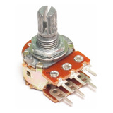 10 Peças Potenciômetro Linear Duplo 50k L15 Mini wh148 2 