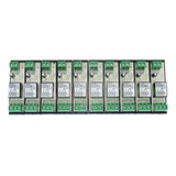10 Peças Relé Interface Acoplador 5v 12v 24v 127v 220v