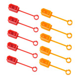 10 Peças Xt60 Macho Fêmea Plugue Vermelho E Amarelo