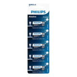 10 Pilhas Baterias Philips 23a 12v A23 Alcalina 2 Cartelas