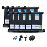 10 Placas Aquecedor Coletor Solar 3m Piscinas Aquec Selo A T
