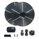 10 Placas De Aquecimento Solar Ø1 00 30 M3 Controlador