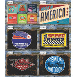 10 Placas Decorativas Em Pvc 20x30 Cm Bar Coca cola Cerveja Papel De Parede