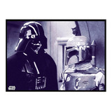10 Placas Decorativas Star Wars Darth Vader Boba Fett Cinema