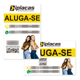 10 Placas Vende se Aluga se Corretora Imobiliaria 40x60cm