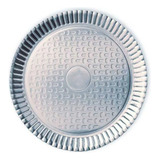 10 Prato Laminado Redondo Bolos Salgados Papel N 8 38 5 Cm