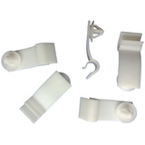 10 Presilha Fixa Cabo Conduite 5mm Jac Motors J5 J6
