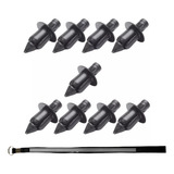 10 Presilhas Carenagem Moto Kawazaki Honda Suzuki Yamaha 6mm