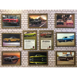 10 Quadros Mopar Dodge Dart Charger R t 32x23cm Cada Quadro