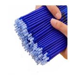 10 Refil Carga Azul De Caneta Que Apaga Com Borracha E Calor