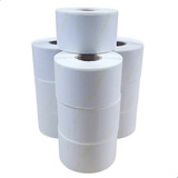 10 Rls Etiqueta 50x30 1 Col Bopp Adesiva Zebra Argox Elgin