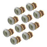 10 Roldana Para Box Blindex Janela Porta De Vidro Temperado