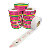 10 Rolos 2000 Senhas Numeradas 000 999 Dispensador De Senhas