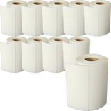 10 Rolos De Etiqueta Térmica 5cm X 10cm Alta Qualidade