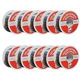 10 Rolos De Fio De Solda Estanho 0 8mm Carretel Com 80g Cada