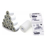 10 Rolos Etiqueta Couche 10x15 100x150 Zebra elgin sato