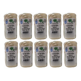 10 Rolos Fio De Sisal 100 S Rasar Natural 500 1 100g C 50m
