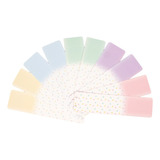 10 Separadores Color Caderno De Discos Grande 10 Matérias